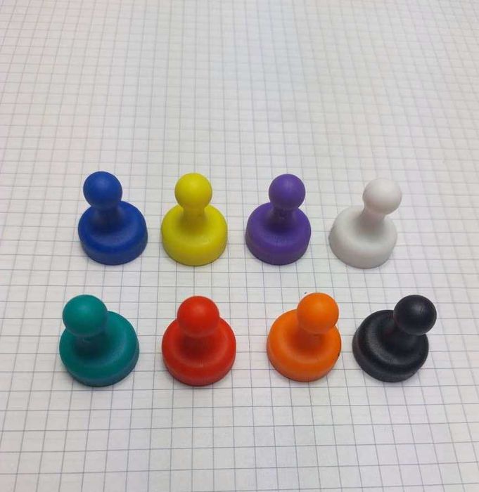 Duże silne pionki magnetyczne do tablicy neodymowe magnesy