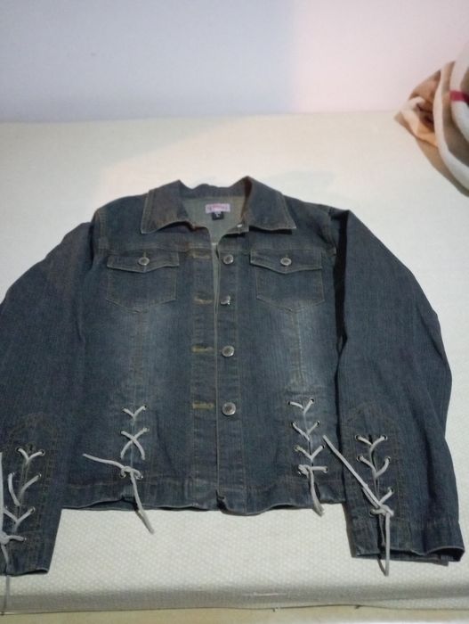 Jaqueta em ganga