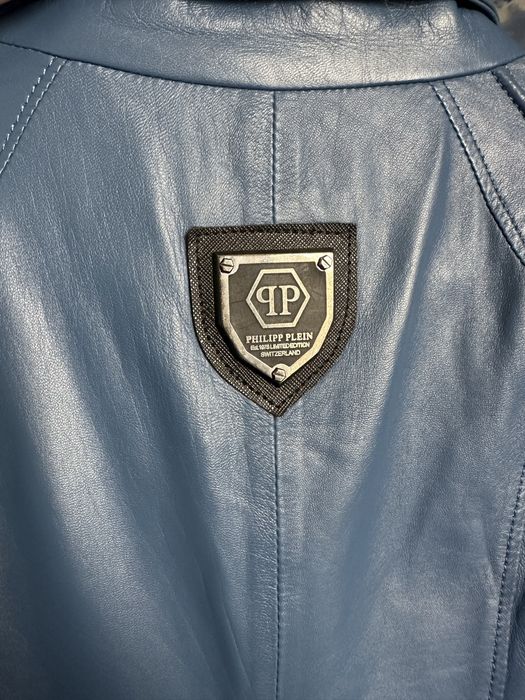 Продам шкіряну куртку Philipp Plein