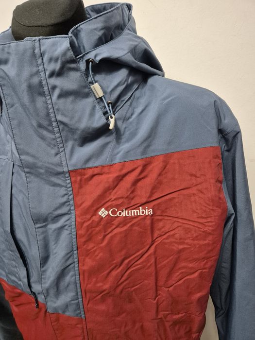 COLUMBIA OMNITECH roz. L zestaw 2 kurtek w 1 stan idealny kaptur