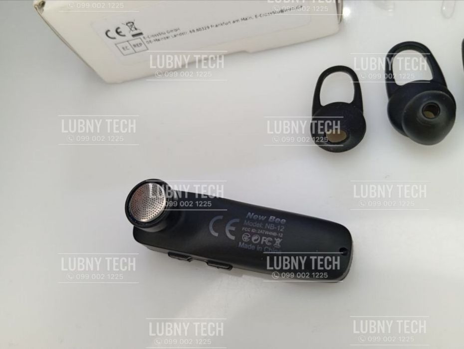 Блютуз Гарнітура Bluetooth New Bee NB-12 Black Навушник в одне ухо‼️