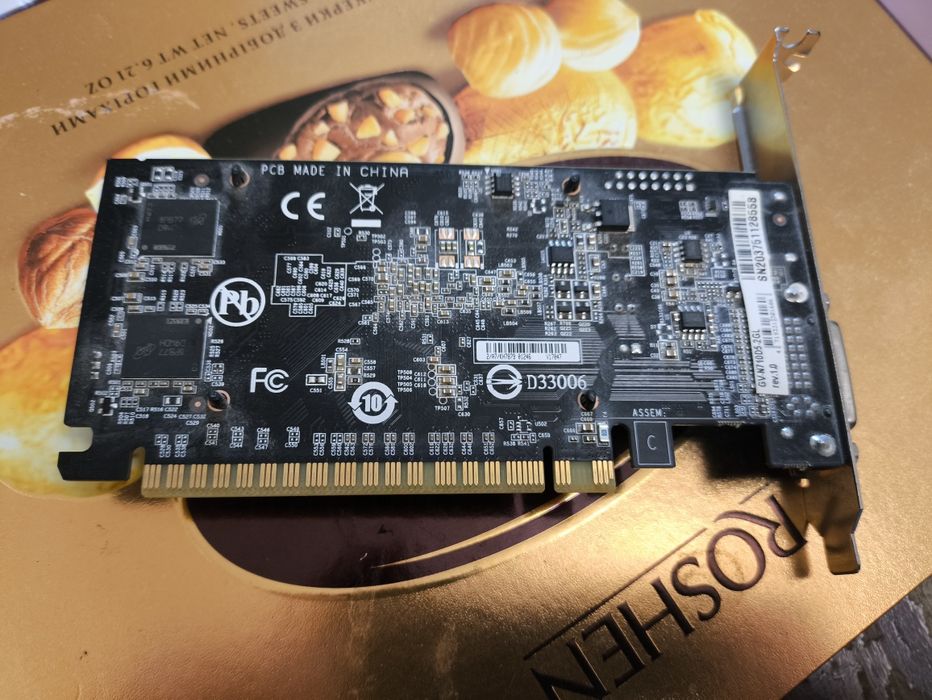 Видеокарта Nvidia GeForce 710  2 GB DDR5