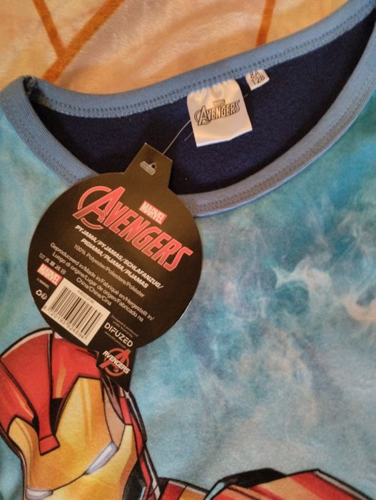 Pijama polar da marvel