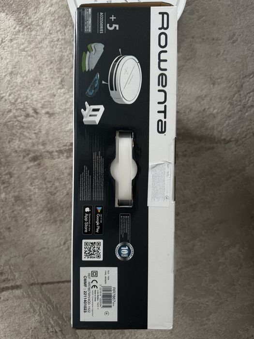 Робот пылесос моющий Rowenta X-Plorer 120 AI (RR7867WH)