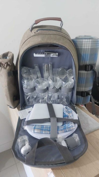 Mochila completa de picnic