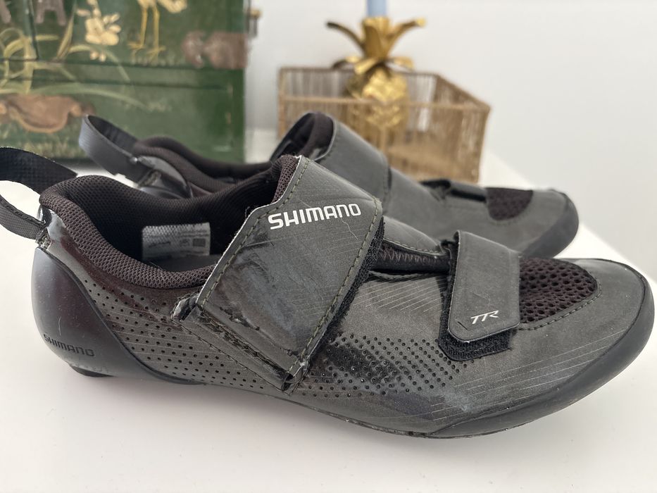 Tenis de ciclismo shimano TR9 tamanho 36