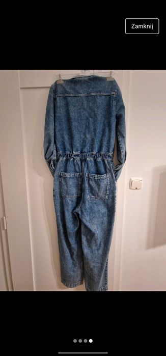 Kombinezon jeansowy