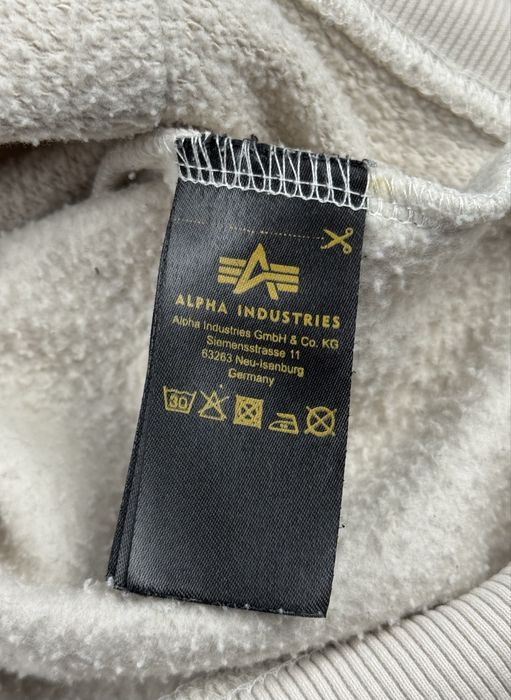 Худи Alpha Industries розмір ХЛ Свитшот Худи Casual Зипка