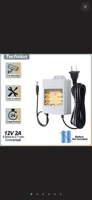 Міні безперебійник UPS для камер спостереження, Вуличний блок живлення