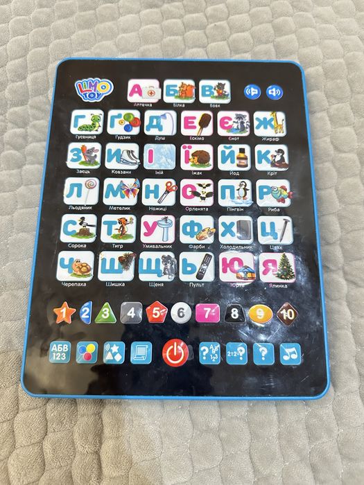 Дитячий планшет абетка
