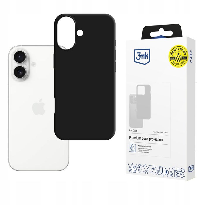 Etui Case Obudowa 3Mk Matt Case Do Iphone 17 Czarny