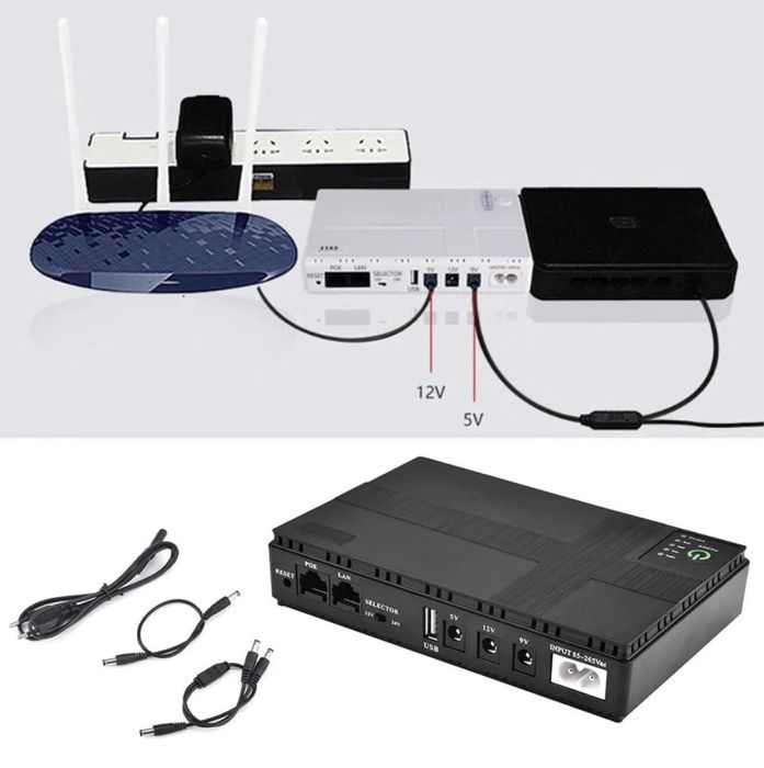 UPS mini powerbank для роутера інтернет без світла