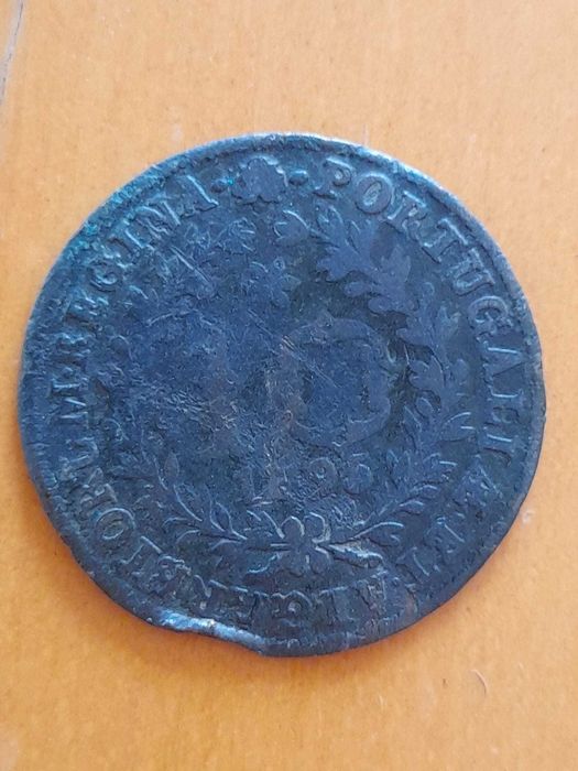 Moeda 10 reis 1795 COBRE