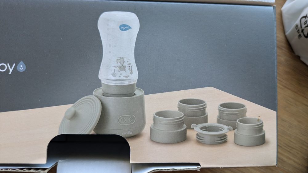 Aquecedor de biberões portátil Warm'n'Go & Esterilizador UV portátil MellyPlus 2