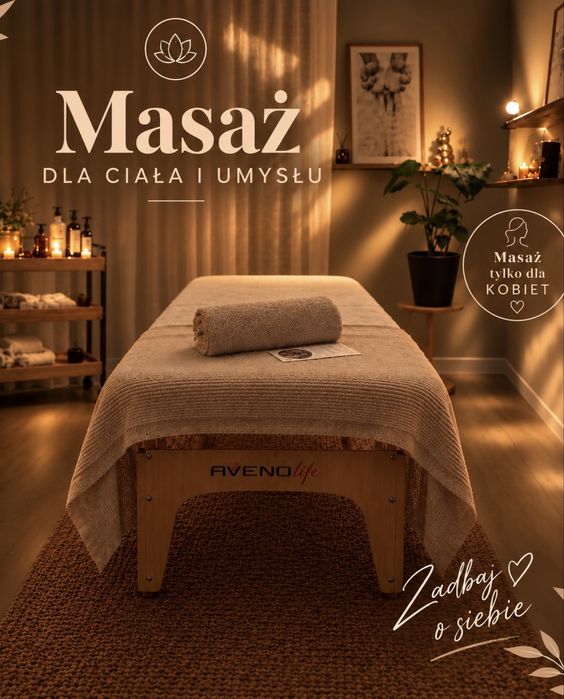 Masaż relaksacyjny ciała i twarzy dla Kobiet  - Chwila tylko dla Ciebie