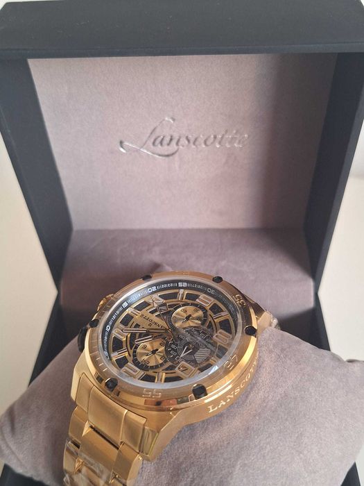 Relógio-Cronógrafo Lanscotte Golden Club nunca usado