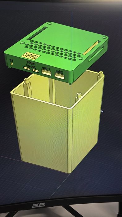 DP 100w Плата павербанка  3s-5s MYZL-YD24-2.32