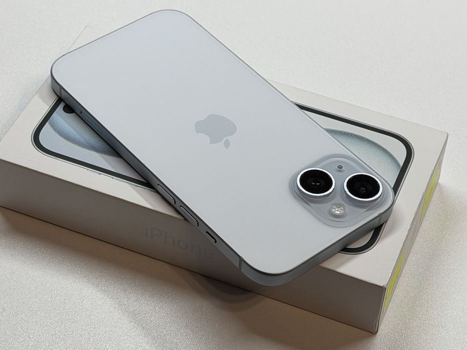 iPhone 15 128 GB Czarny #BDB #Bateria 84% #Apple #Komplet #