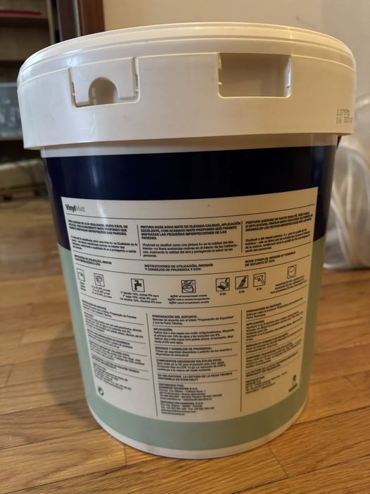 Balde tinta cin vinylmatt 15l