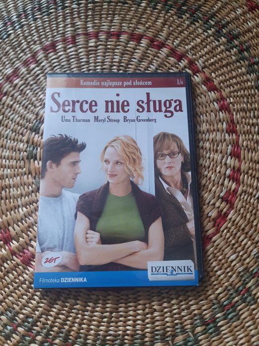 DVD z filmem Serce nie sługa