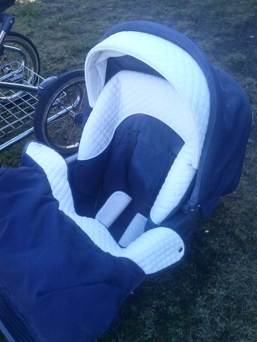 Wozek 2 w 1 kola pompowane ROAN