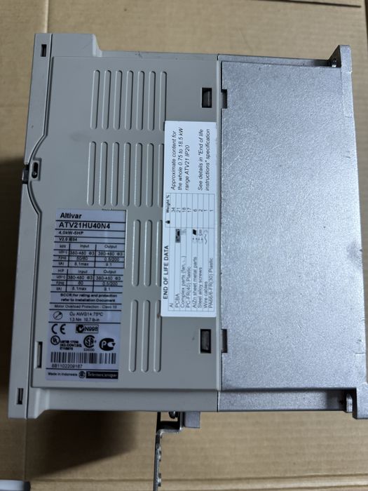 Variador Frequencia 4 Kw Variador funcional  2 unidades disponíveis