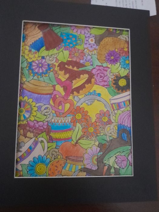 Moldura de parede mandala