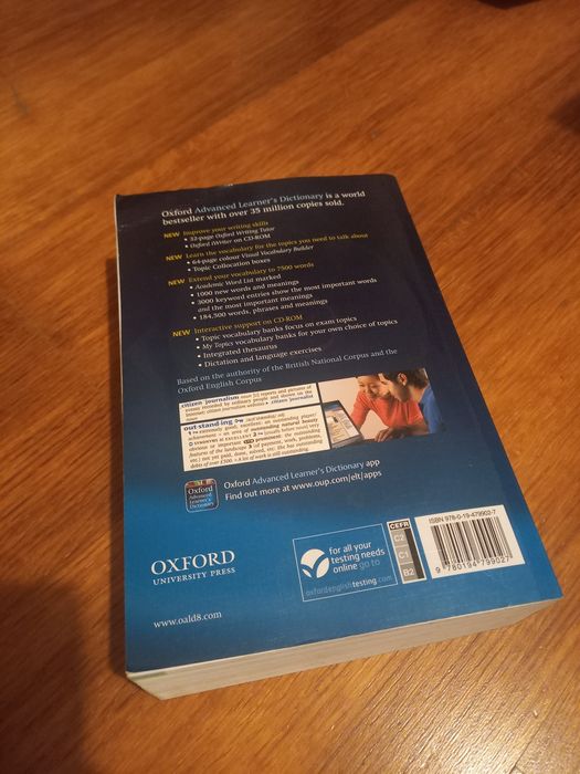 Dicionário Inglês Oxford Advanced Learner's