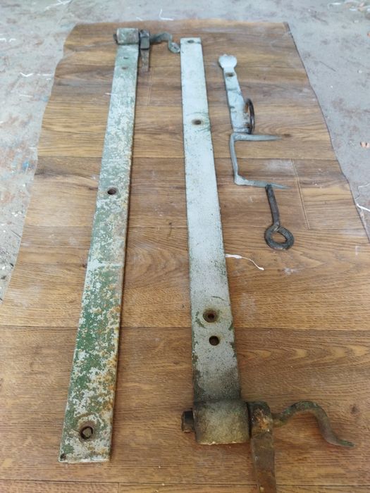 Петли кованые для калитки