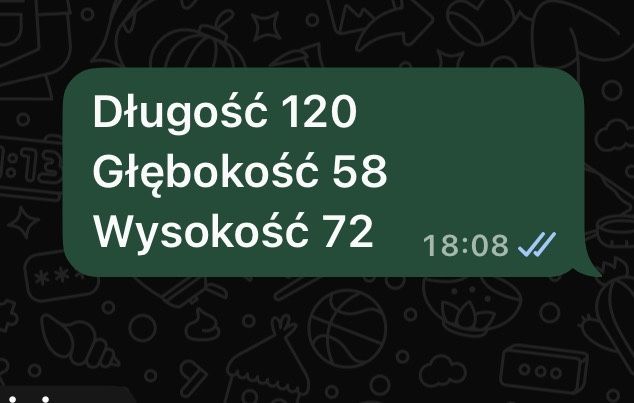 Biurko sosna zapraszam
