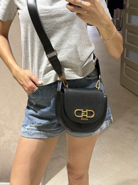 Сумка чорна оригінал Guess