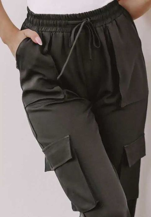 Spodnie Damskie, Joggery Mylo, Czarne