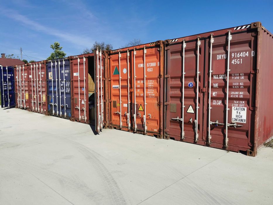 Kontener morski 40 hq używane nowe