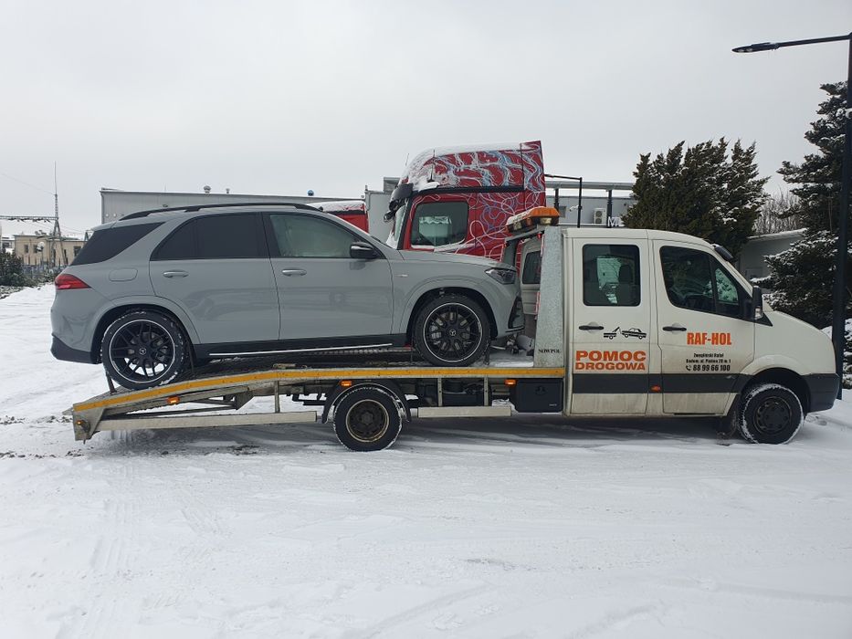 Laweta na 6, 5 osób, autolaweta, auto hol pomoc drogowa
