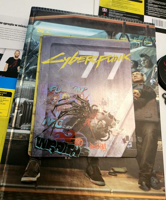 Cyberpunk 2077 Mega Pack Zestaw Kolekcjonerski NOWY PS4 PS5