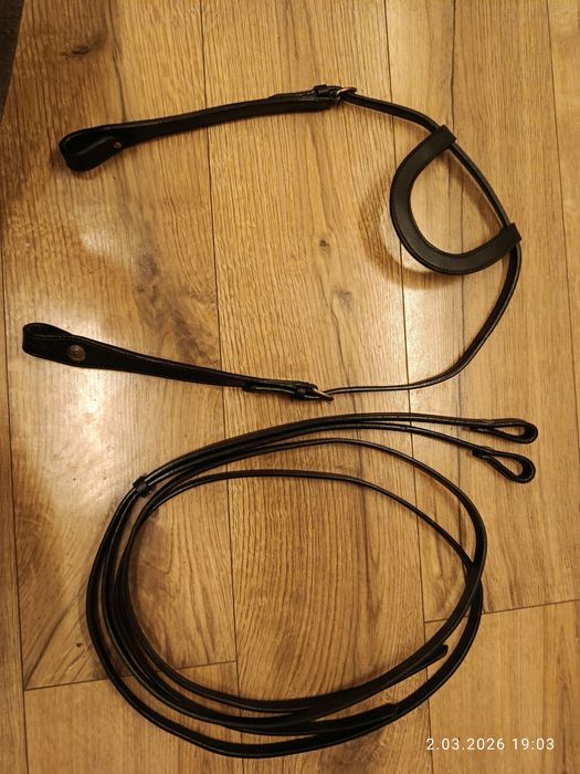 Dwa ogłowia full westernowe