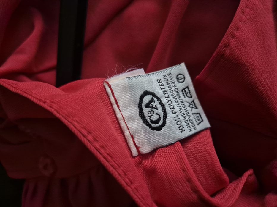 Sukienka czerwona, długa