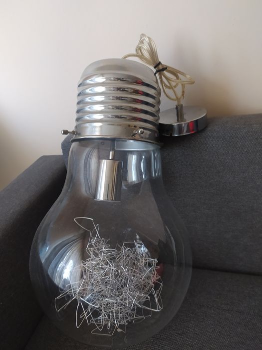 Klosz do lampy wiszącej żarówka