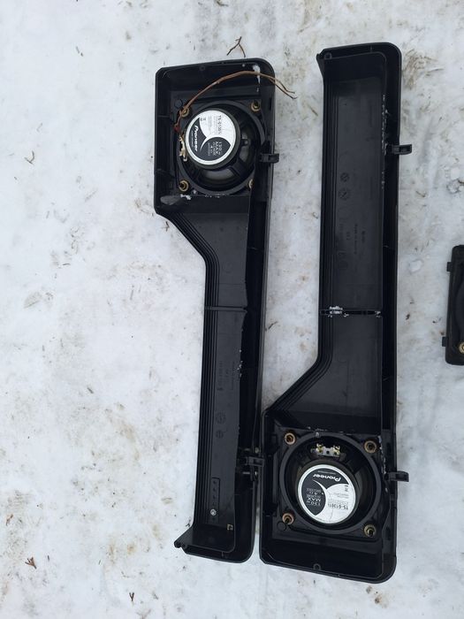 Kieszenie drzwiowe z Głośnikami VW Golf II mk2 Jetta A2 GTI GT GTD GL