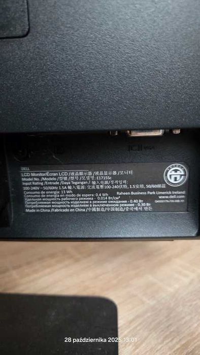 Monitor Dell 17'