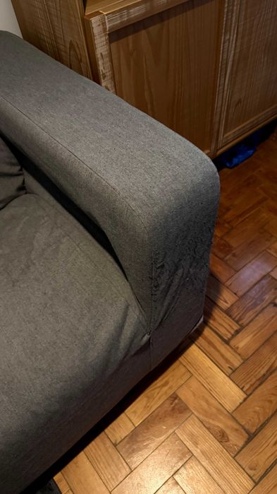 KLIPPAN Sofá 2 lugares, Vissle cinz IKEA