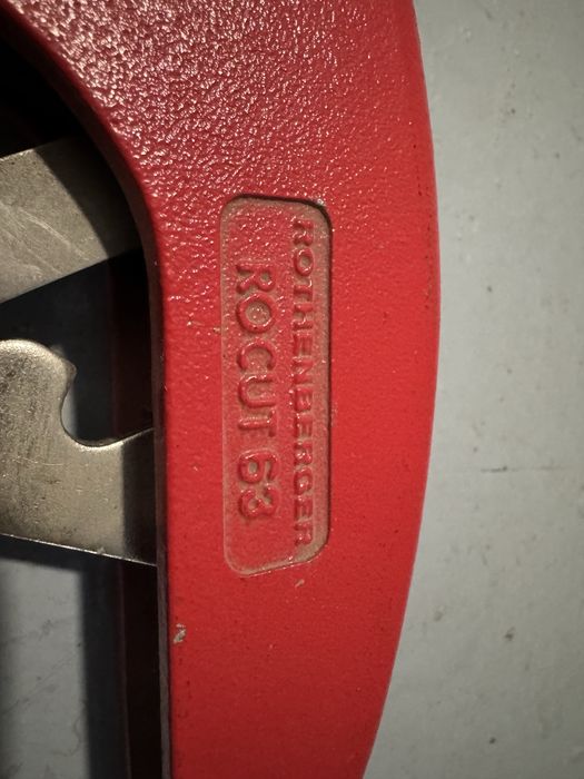 Nożyce do rur Rothenberger 63mm