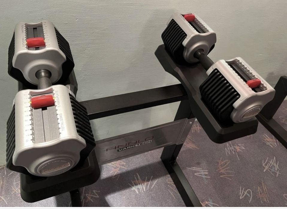 Finnlo Variotech hantle stojak 2x25kg wysyłka