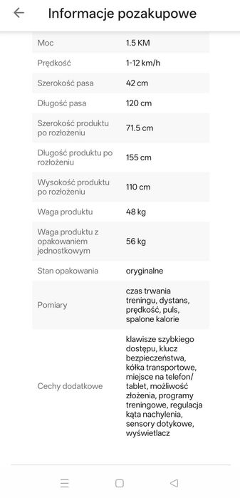 Bieżnia Zipro Pulse