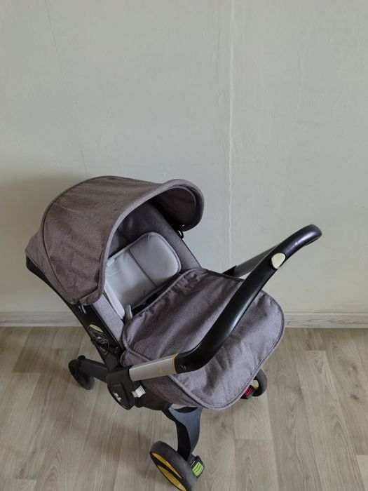 Коляска-автокрісло Foo Foo 4 в 1 сіра, максимальний комплект