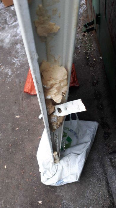 Drzwi techniczne Polporta  90x205 koloru białego