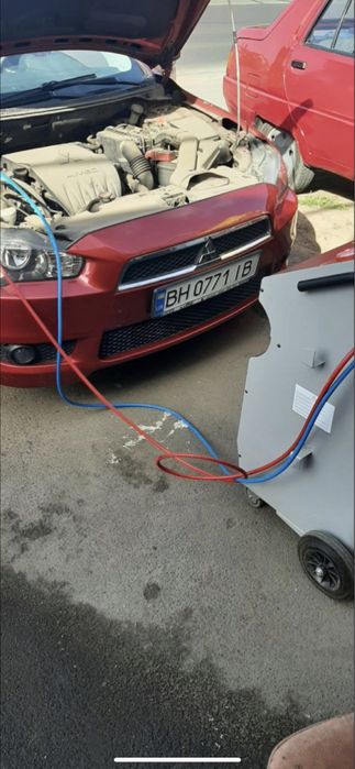 Заправка автокондиционера аппаратом, ремонт кондиционера