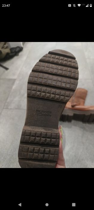 Botki kozaki Tommy Hilfiger 36 brązowe