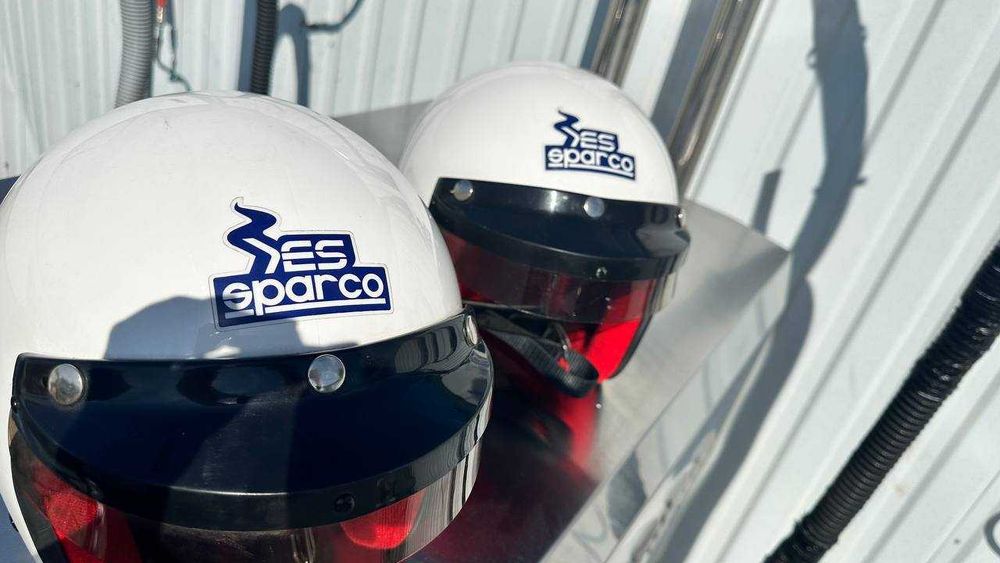 Шолом Шлем для АВТОСПОРТА Дрифт Шлема SPARCO 2шт НОВЫЕ открытый шлем