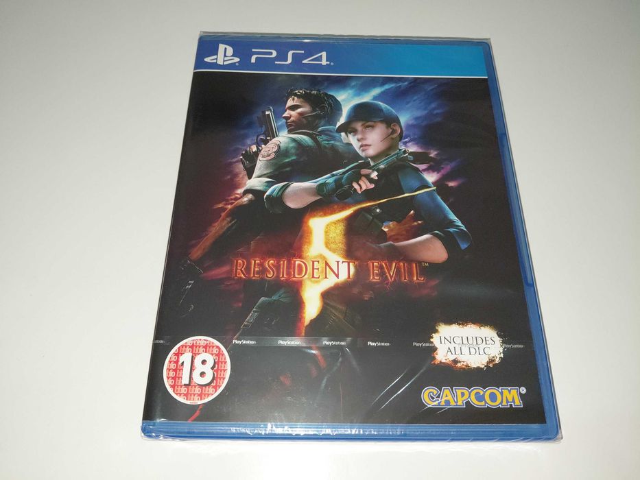 ps4 RESIDENT EVIL 5 HD nowa! okładka angielska + wszystkie DLC v2
